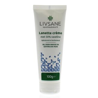 Livsane Lanettecreme met 50% vaseline in tube 100 Gram