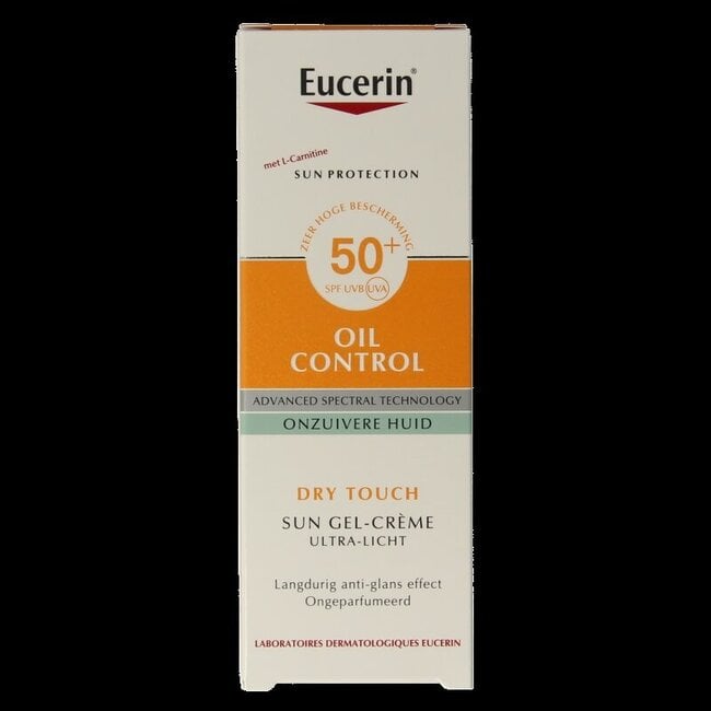 Sun oil control gel-creme SPF50+ 50 Milliliter