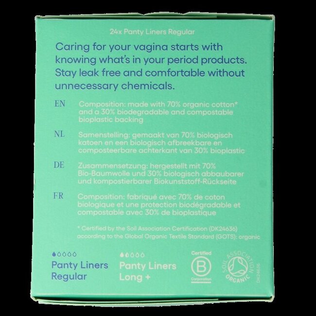 Protège-slips Yoni 24 pièces