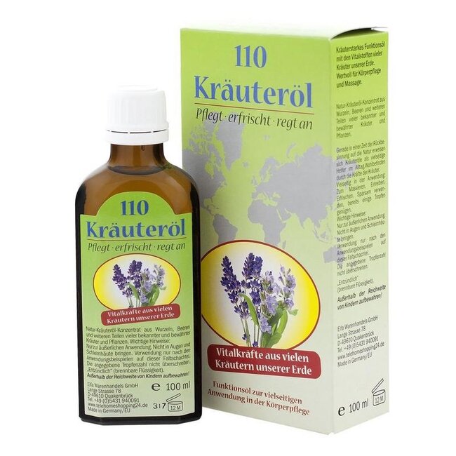 110 Kruidenolie 100 Milliliter