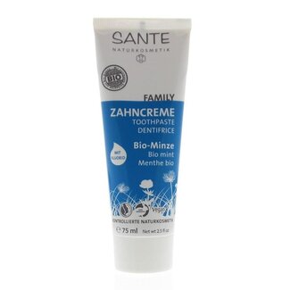 Sante Family tandpasta mint met fluor 75 Milliliter