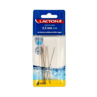 Lactona Lactona Easyclean XXS long 2,5 mm 8 pièces