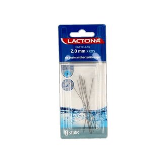 Lactona Lactona Easyclean XXXS 2.0 mm 8 Stuks