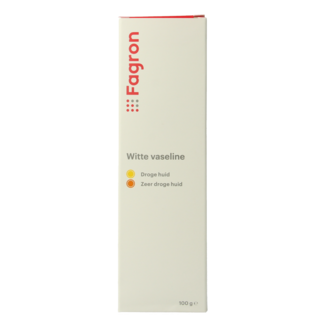 Fagron Vaseline album wit tube doosje en bijsluiter 100 Gram