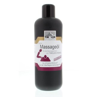 Tiroler Steinoel Massageolie professioneel 500 Milliliter