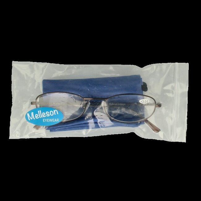 Leesbril universeel bruin +3.00  1 Stuks