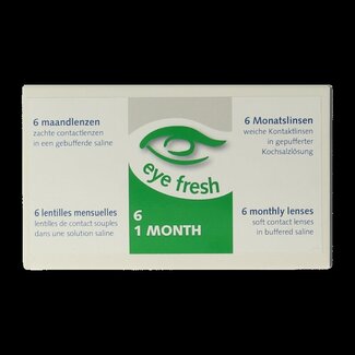 Eyefresh Eyefresh Lentilles Mensuelles -4.50 6 Pièces