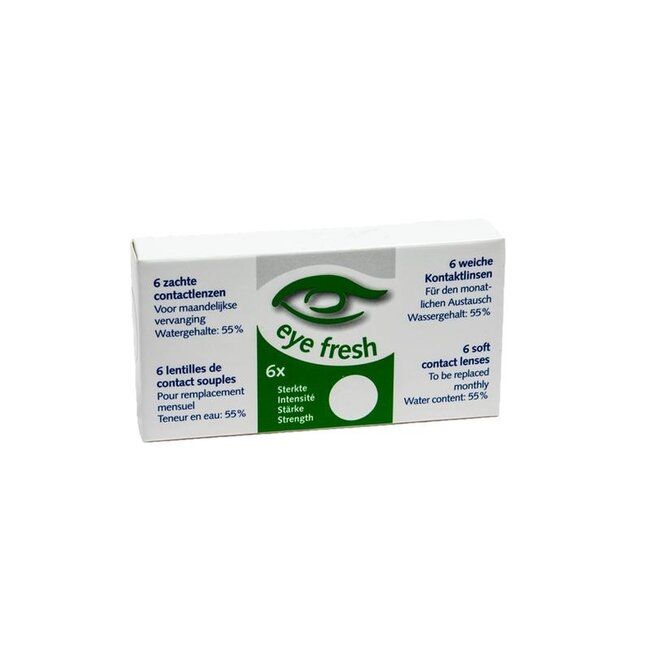 Maandlenzen -3.00  6 Stuks