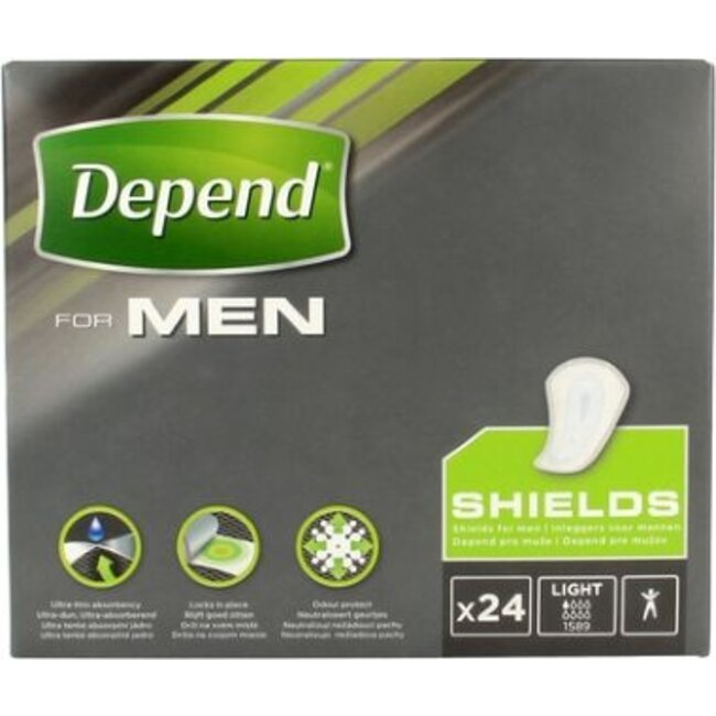 Shields for men 24 Stuks
