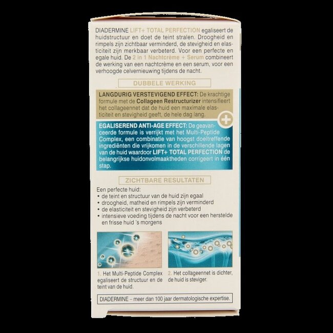 Diadermine Lift+ perfect total perfection night cream & serum 50 Milliliter