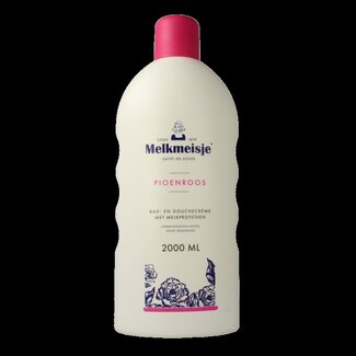 Melkmeisje Bad & douche pioenroos 2 Liter