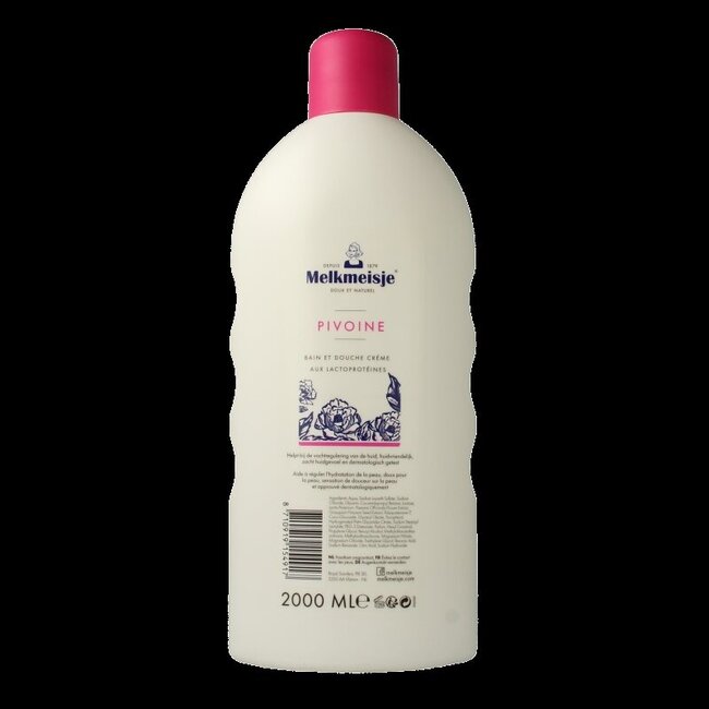 Melkmeisje Bain & douche pivoine 2 Litres