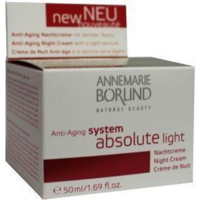 System absolute nachtcreme light 50 Milliliter