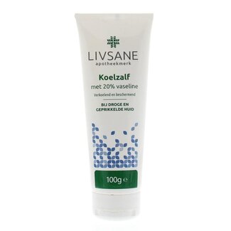 Livsane Koelzalf met 20% vaseline in tube 100 Gram