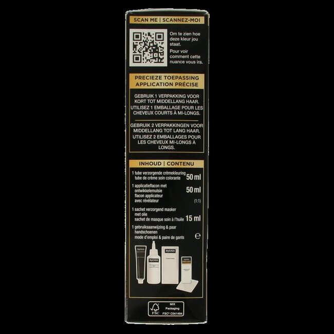 Syoss Color Oleo Intense 5-86 lichtbruin haarverf 1 Set