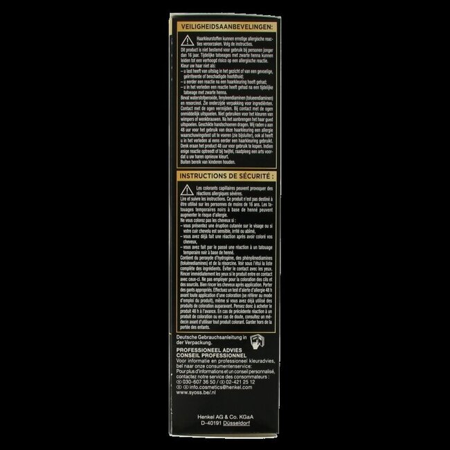 Syoss Color Oleo Intense 4-60 goudbruin haarverf 1 Set