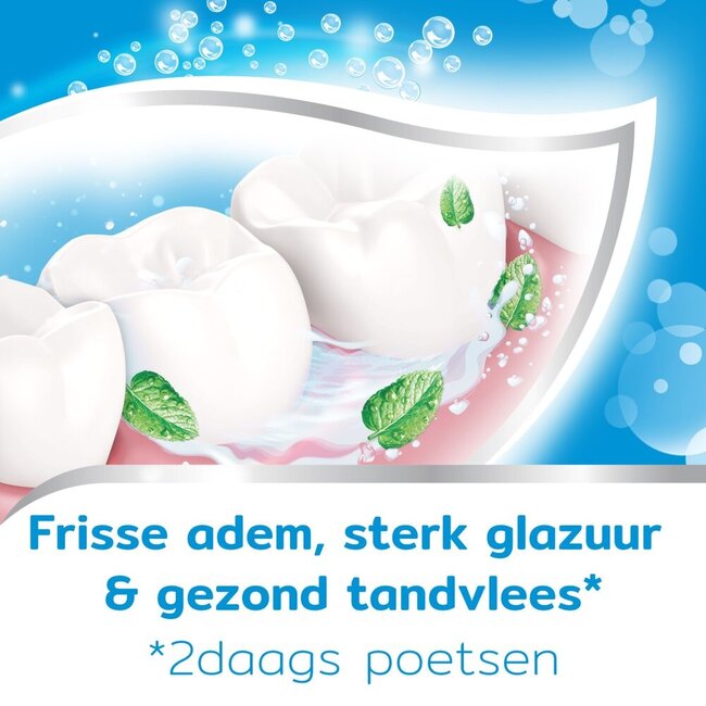 Tandpasta 3-voudige bescherming freshmint 75 Milliliter