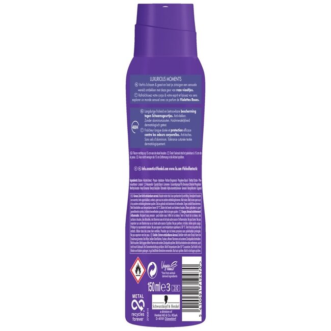 FA Deodorant spray luxurious moments 150 Milliliter
