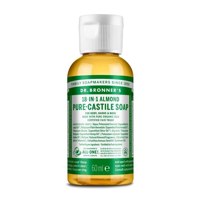 Liquid soap amandel 60 Milliliter