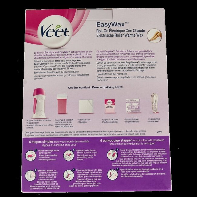 Veet EasyWax Kit de démarrage 1 pièce