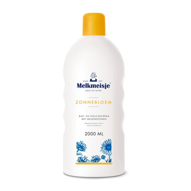 Bad en douche zonnebloem/melk 2 Liter