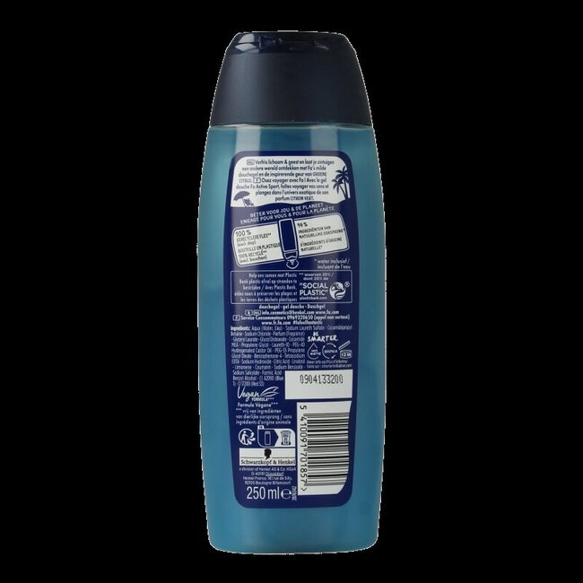 FA Men shower gel active sport 250 Milliliter