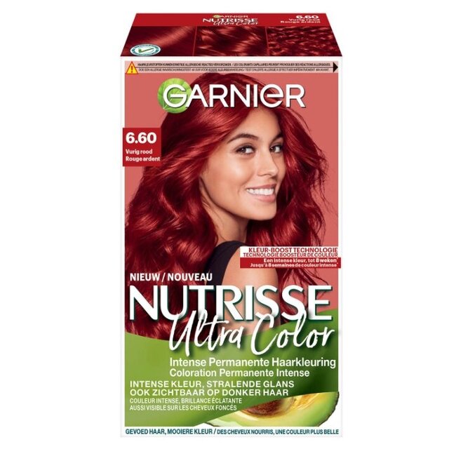 Nutrisse ultra color 6.6 vurig rood  1 Set