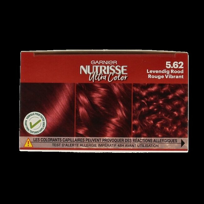 Nutrisse Nutrisse ultra color 5.62 levendig rood  1 Set