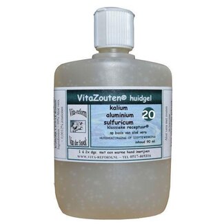 Vitazouten Kalium aluminium sulfuricum huidgel nr. 20 90 Milliliter