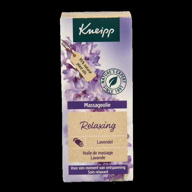 Relaxing massageolie lavendel mini 20 Milliliter