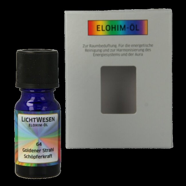 Lichtwesen Elohim olie goud 64 10 Milliliter