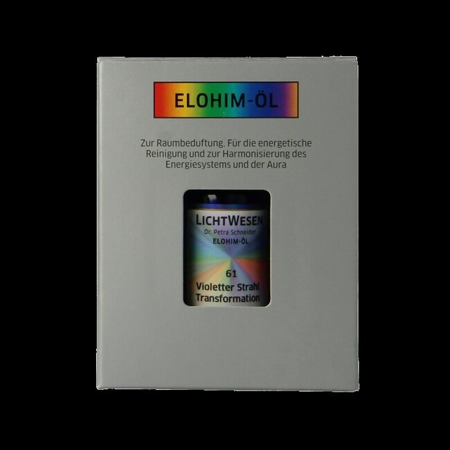 Elohim olie transformatie violet 61 10 Milliliter