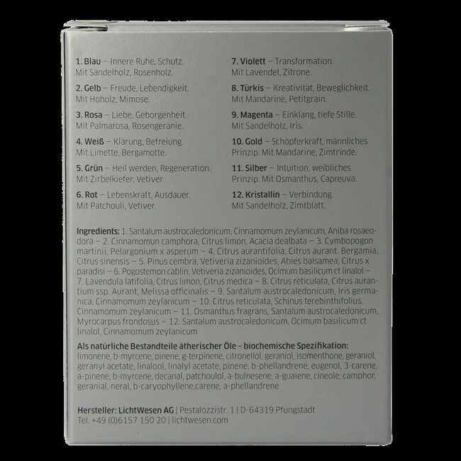 Lichtwesen Elohim olie levenskracht rood 60 10 Milliliter