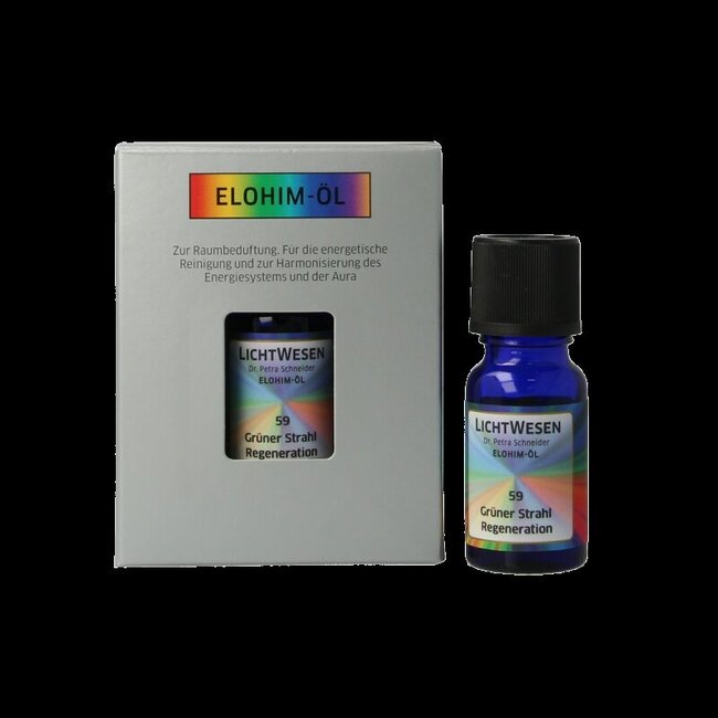 Lichtwesen Elohim olie heling groen 59 10 Milliliter