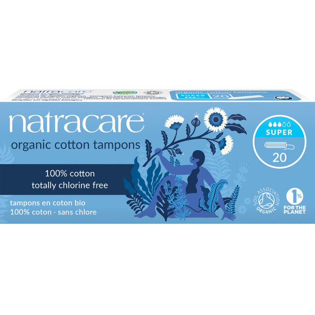Tampons katoen super 20 Stuks