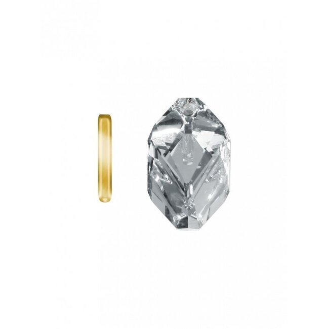 Zielenkristal goud 1 Stuks