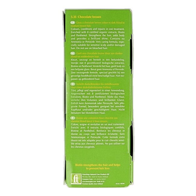 Henna Plus Colour cream 5.35 chocolate brown 60 Milliliter