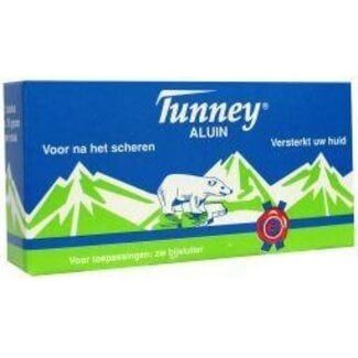 Tunney Aluinblokje actie 2 + 1 gratis 3 Stuks