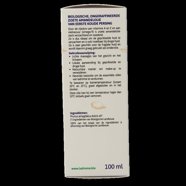 Ladrome Huile d'Amande Douce 100 ml