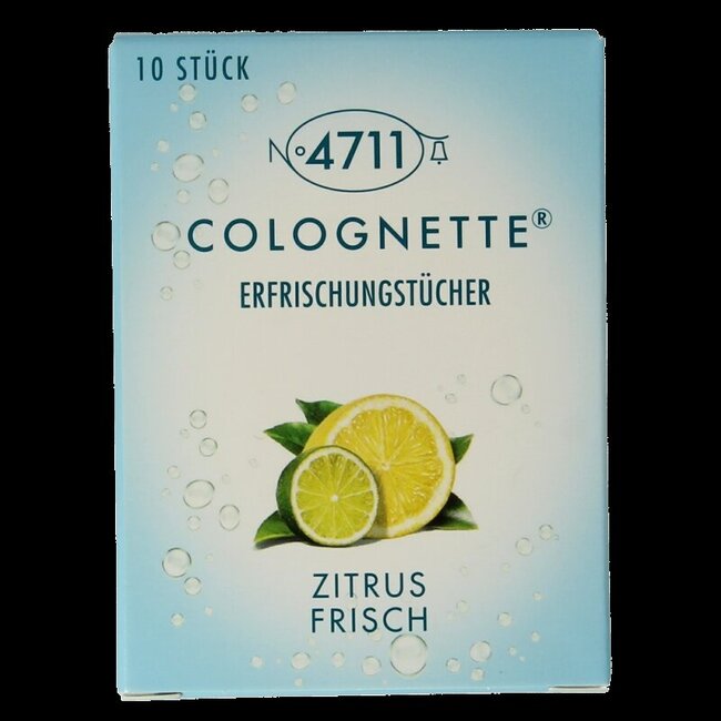 4711 Colognettes Citron 10 lingettes