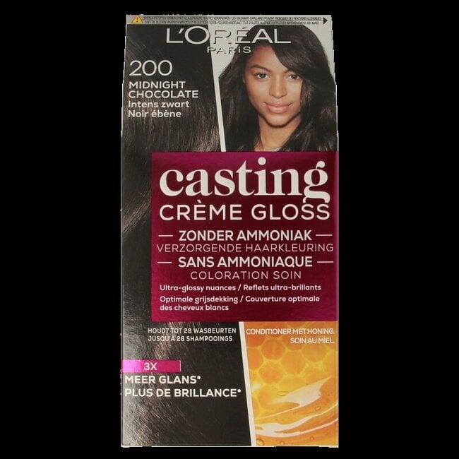 Casting creme gloss 200 Midnight chocolate 1 Set