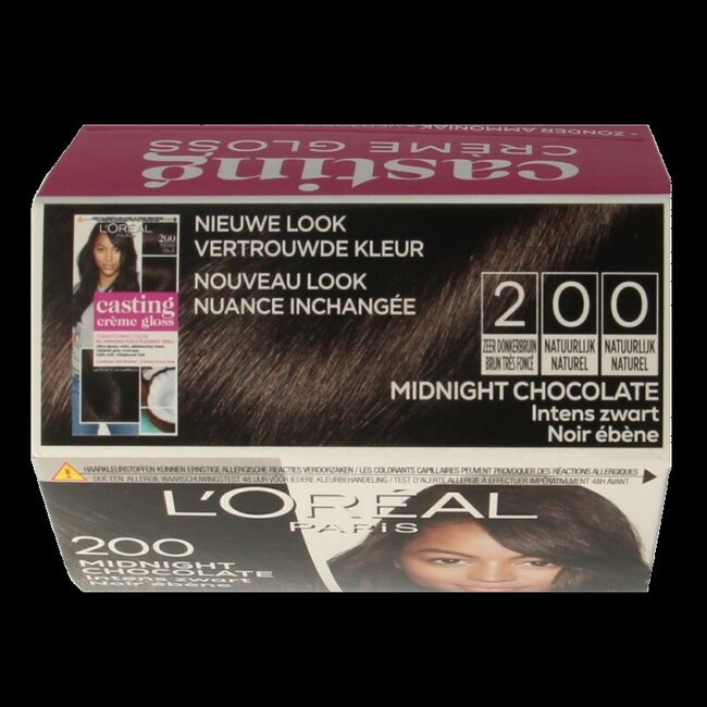 Casting Crème Gloss 200 Midnight Chocolate 1 Set