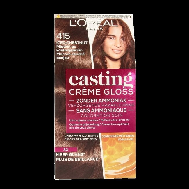 Casting creme gloss 415 Iced chestnut  1 Set