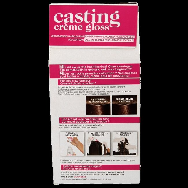 Casting Casting creme gloss 500 Cafe lungo 1 Set