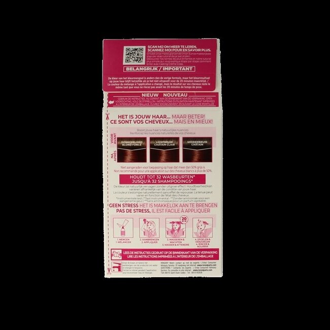 Casting Crème Gloss 550 Châtain Clair Acajou 1 Kit