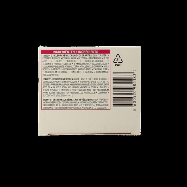 Casting Casting creme gloss 550 Licht Mahoniebruin 1 Set