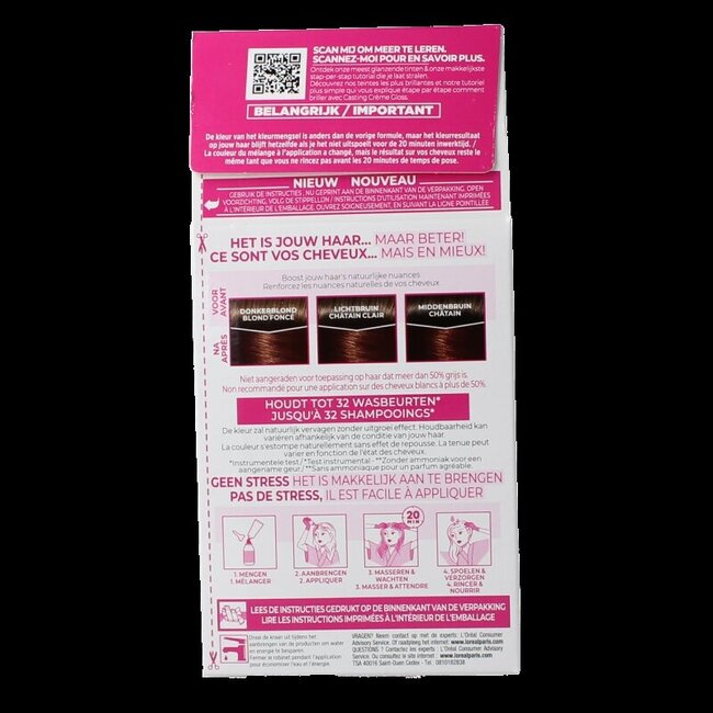 Casting Casting creme gloss 535 Chocolade 1 Set