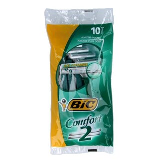 BIC Rasoirs BIC Comfort 2, lot de 10