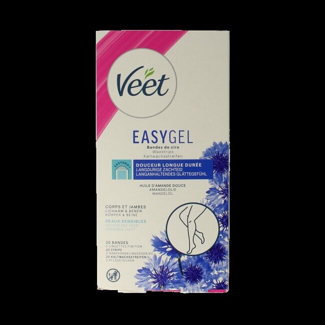 Koude waxstrips gevoelige huid 20 Stuks
