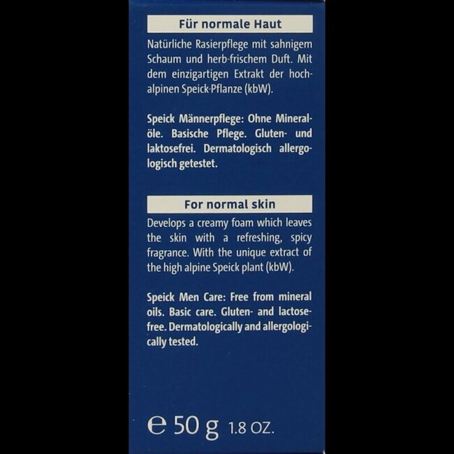 Speick Man Stick de savon à raser 50 g
